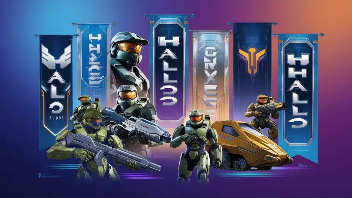 Halo (2003) Game Icons Banners